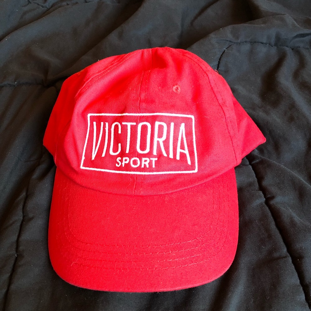Red Victoria Secret Sport hat